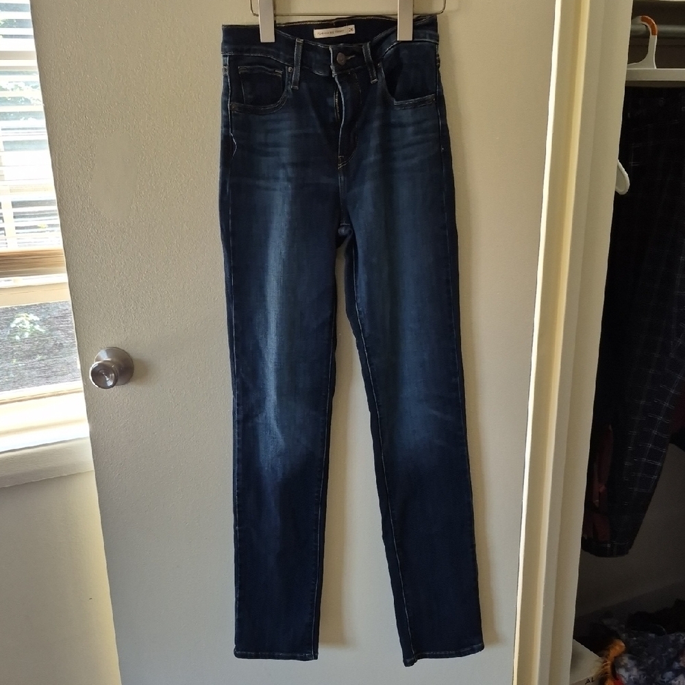 Levi's Dark Blue Skinny Jeans for Women